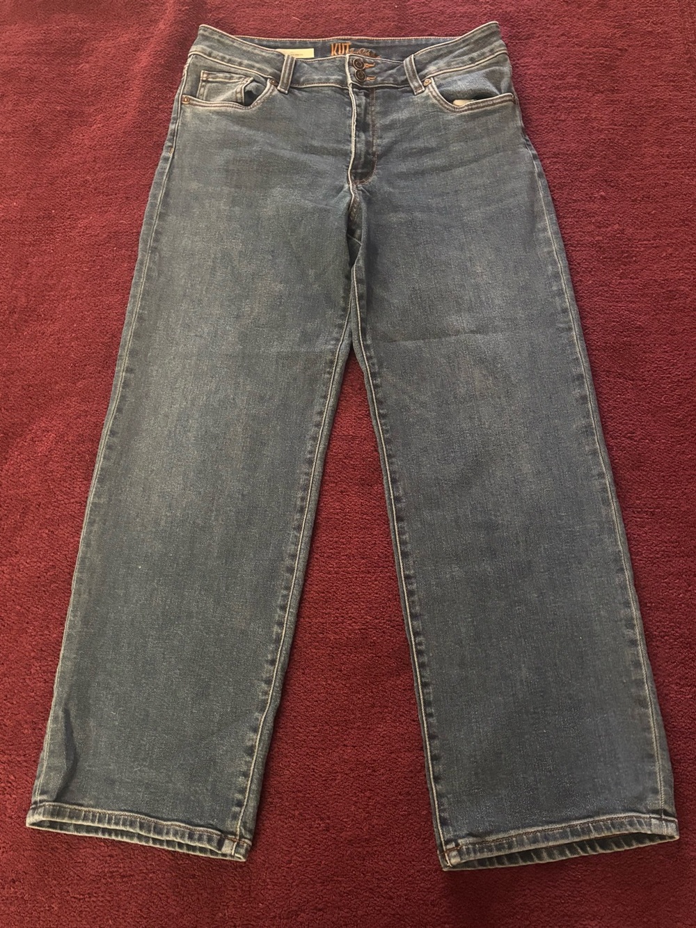 Kut from the Kloth High-Rise Wide Leg Jeans